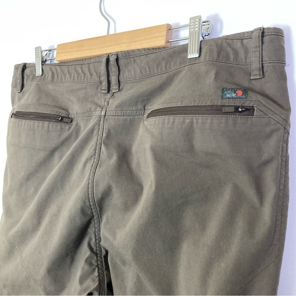 Mountain Hardware Basin Trek Pants Brown 40/50 Lightweight Adjustable Hiking - Picture 6 of 14